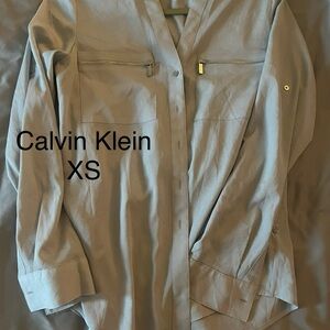 Calvin Klein womens Gray Shirt